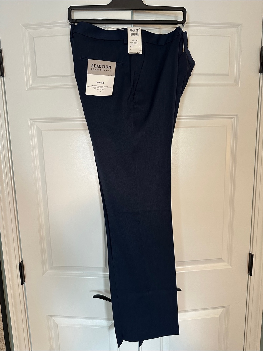Kenneth Cole Reaction Slim Fit Men’s Dress Pants - Dark Blue